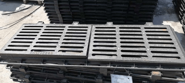 古田球墨铸铁连体双篦展示