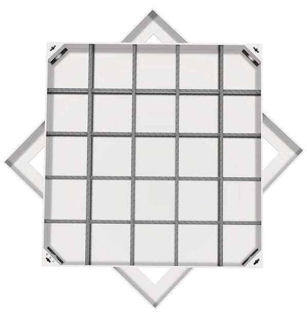 古田不锈钢方井展示